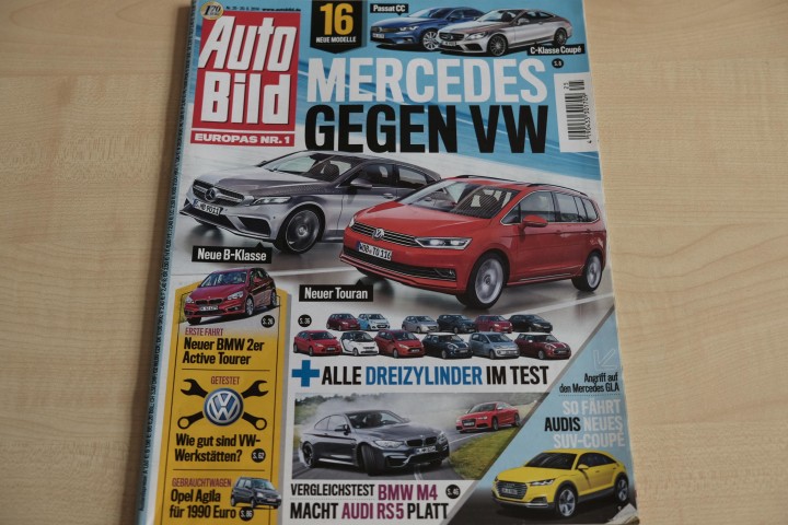 Deckblatt Auto Bild (25/2014)